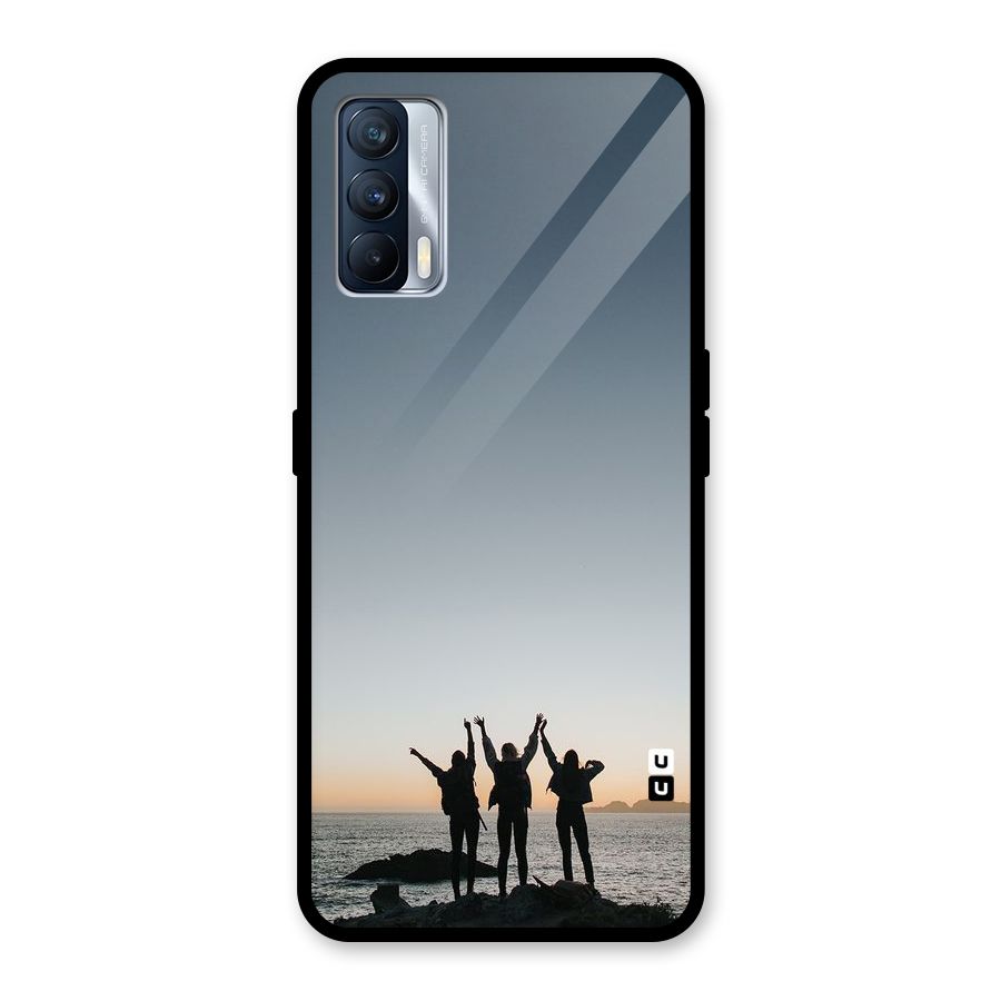 Friendship Glass Back Case for Realme X7