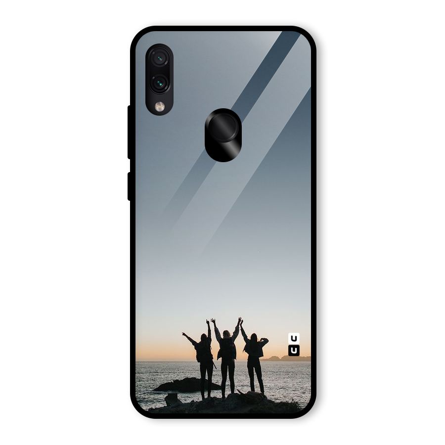 Friendship Glass Back Case for Redmi Note 7 Pro