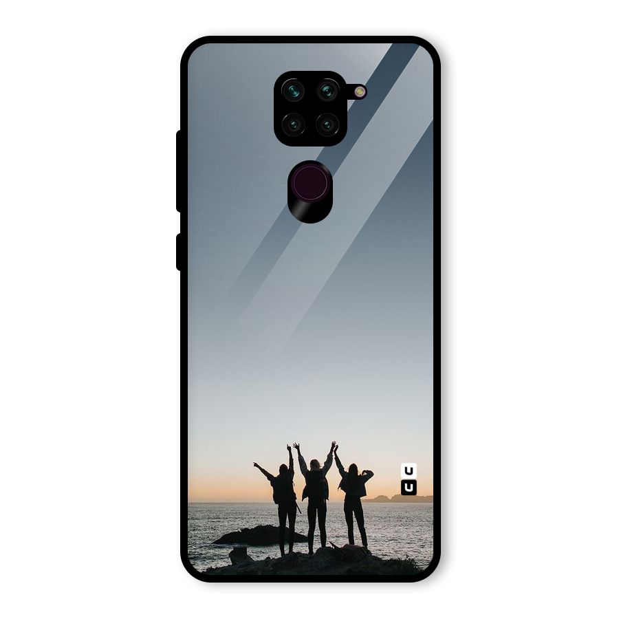 Friendship Glass Back Case for Redmi Note 9