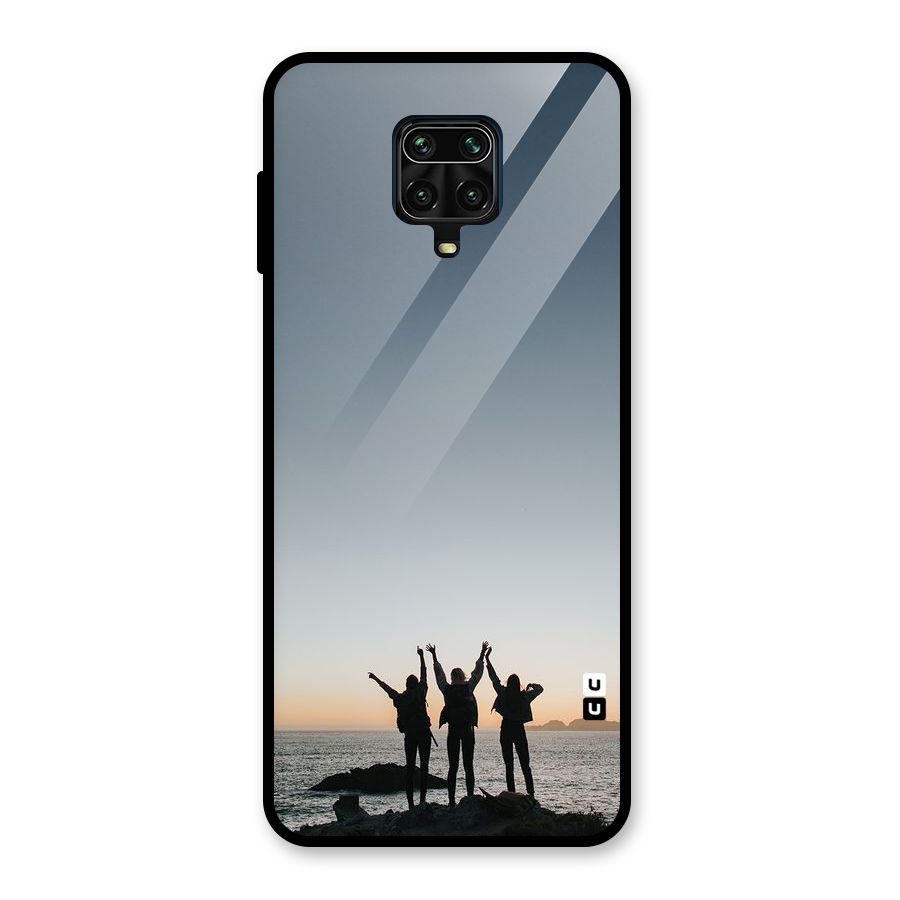 Friendship Glass Back Case for Redmi Note 9 Pro Max
