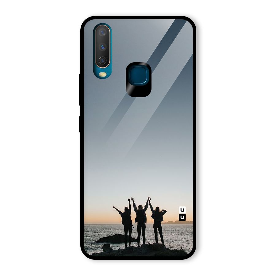 Friendship Glass Back Case for Vivo U10