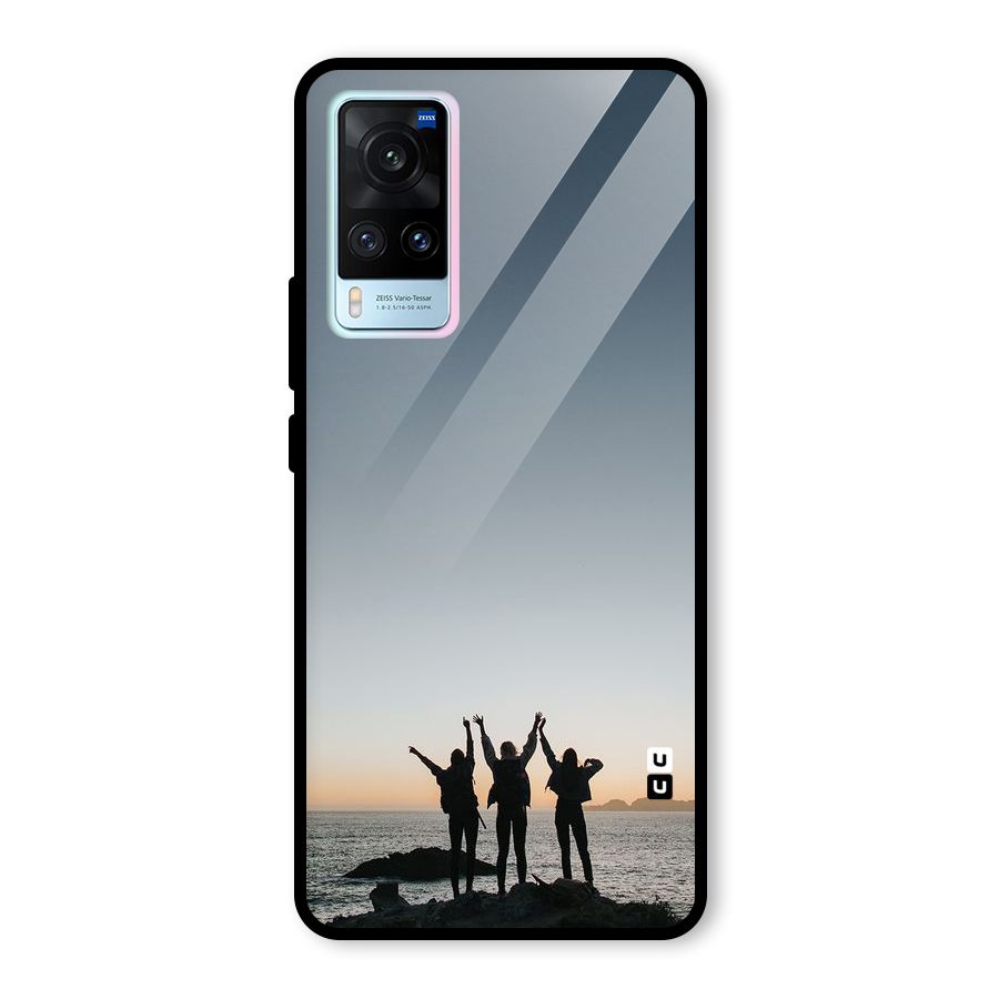Friendship Glass Back Case for Vivo X60