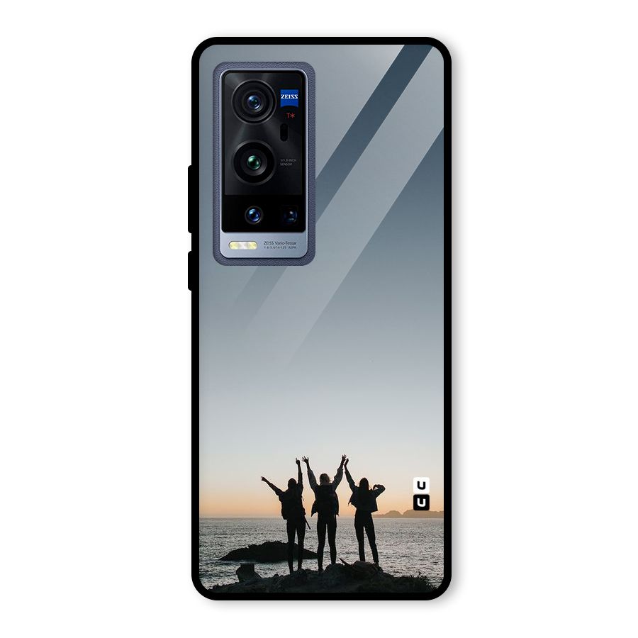 Friendship Glass Back Case for Vivo X60 Pro Plus