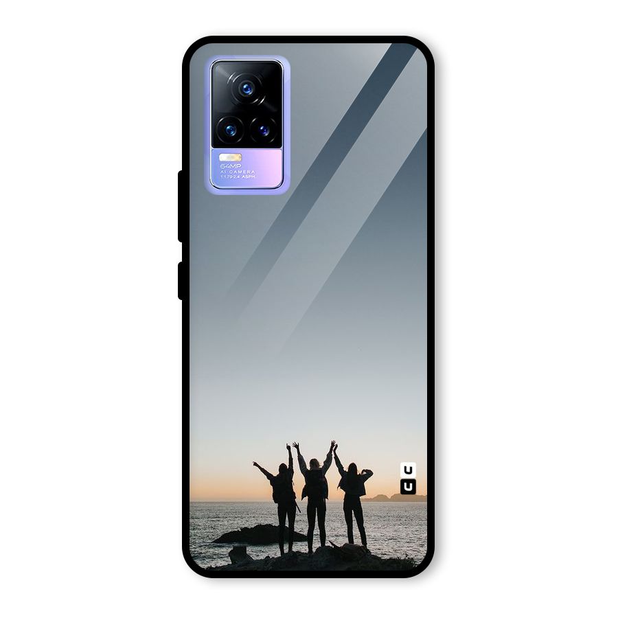 Friendship Glass Back Case for Vivo Y73