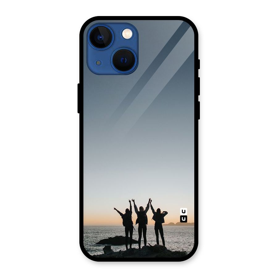Friendship Glass Back Case for iPhone 13 Mini