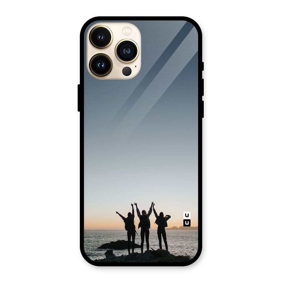 Friendship Glass Back Case for iPhone 13 Pro Max