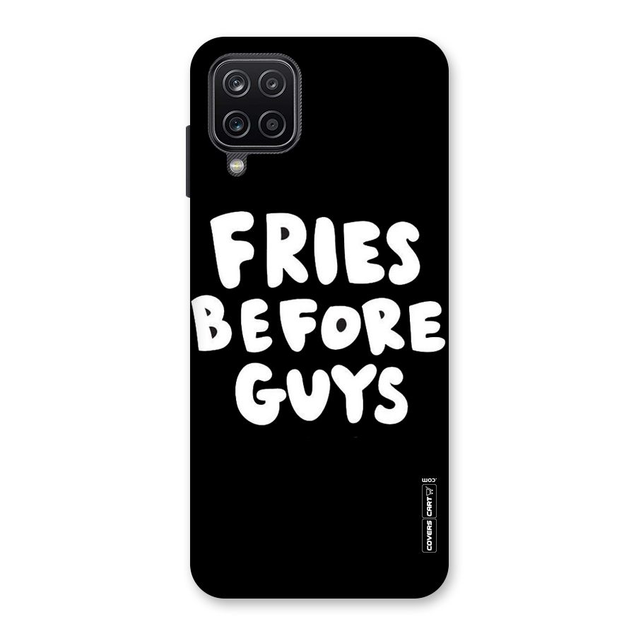 Fries Always Back Case for Galaxy A12