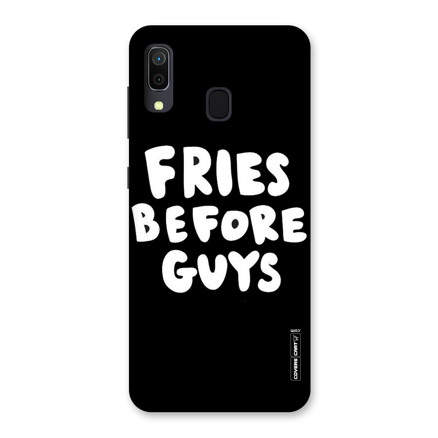 Fries Always Back Case for Galaxy A30