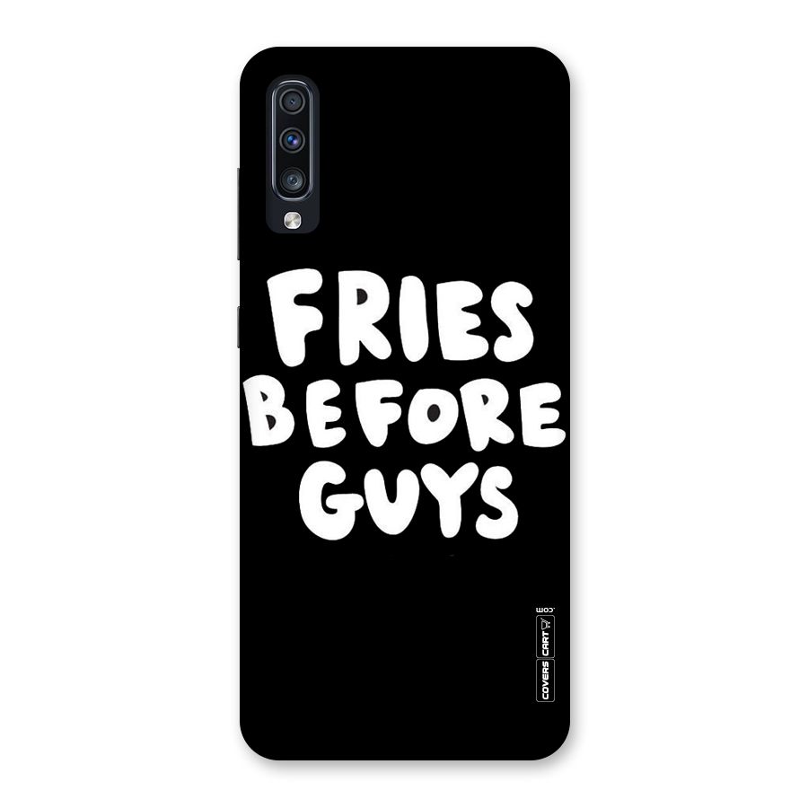 Fries Always Back Case for Galaxy A70