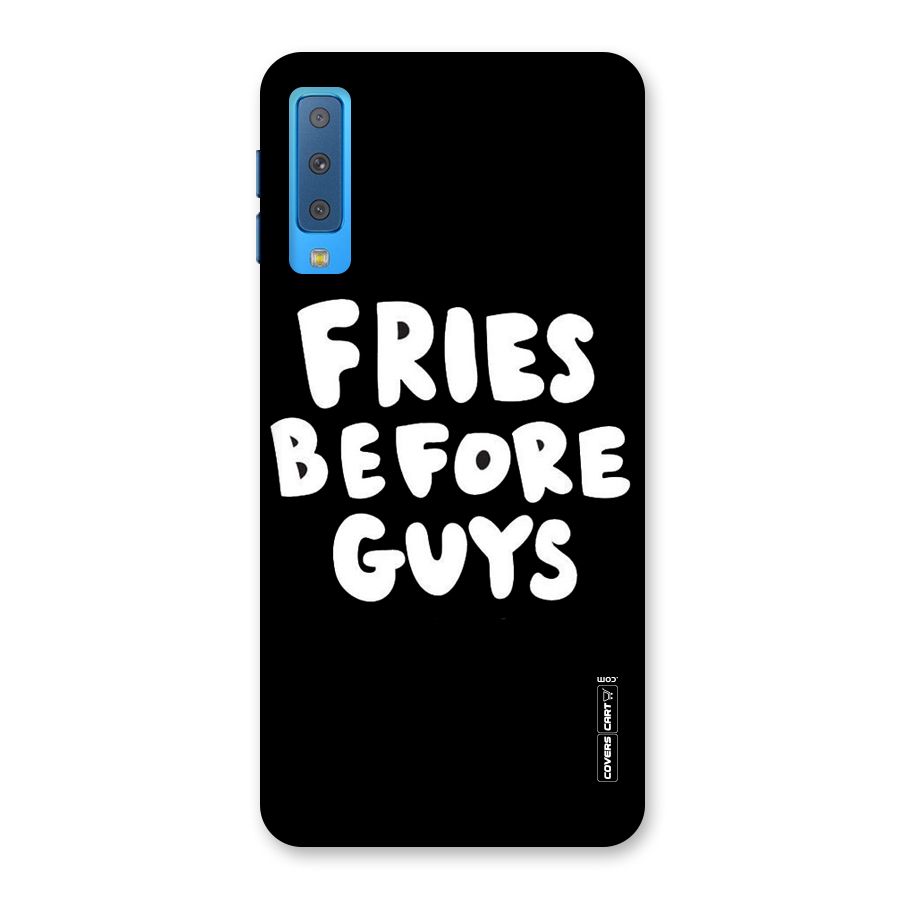 Fries Always Back Case for Galaxy A7 (2018)