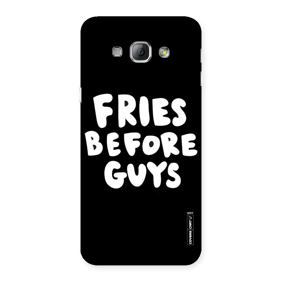 Fries Always Back Case for Galaxy A8