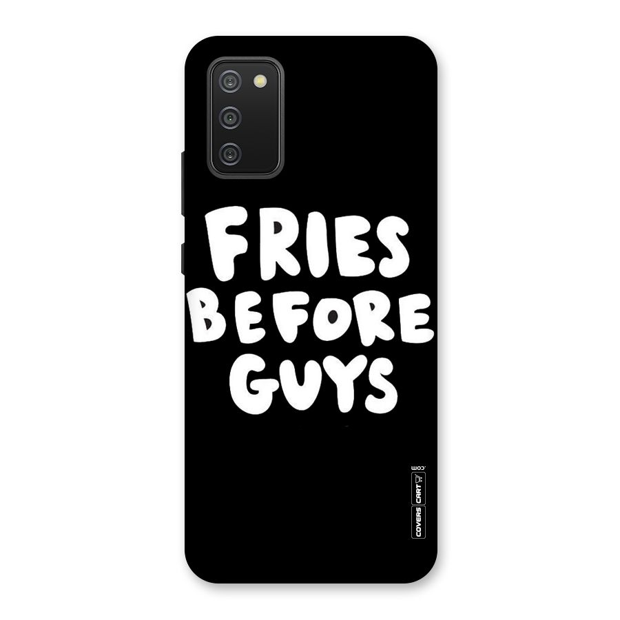 Fries Always Back Case for Galaxy M02s