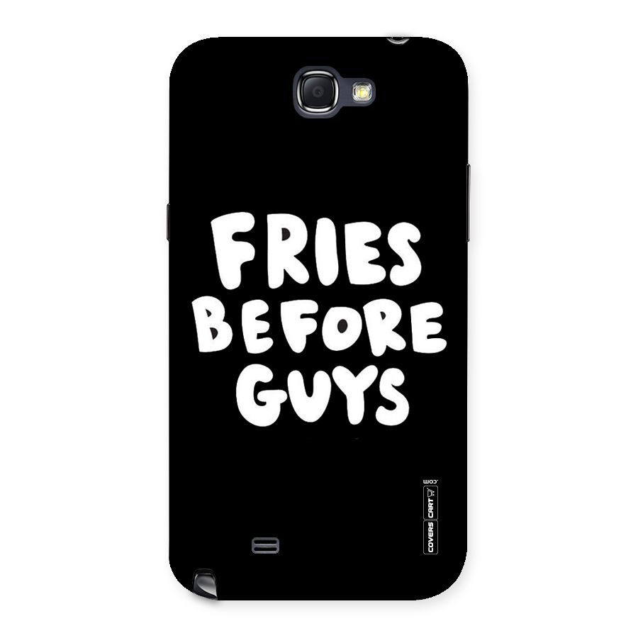 Fries Always Back Case for Galaxy Note 2