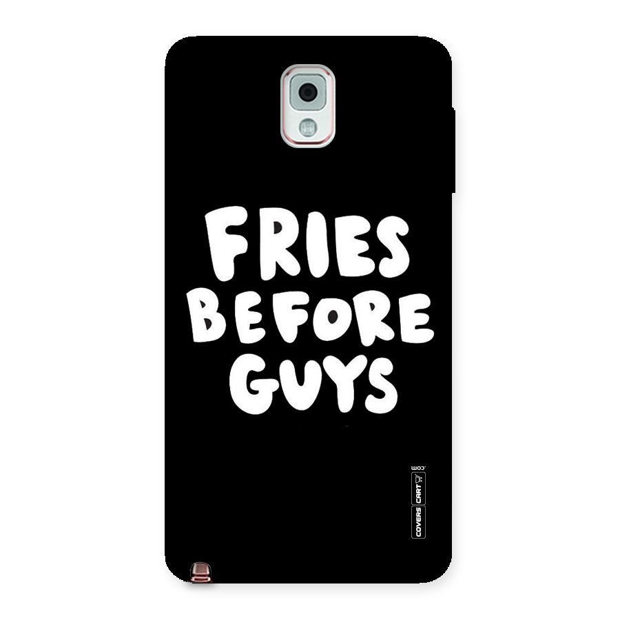 Fries Always Back Case for Galaxy Note 3
