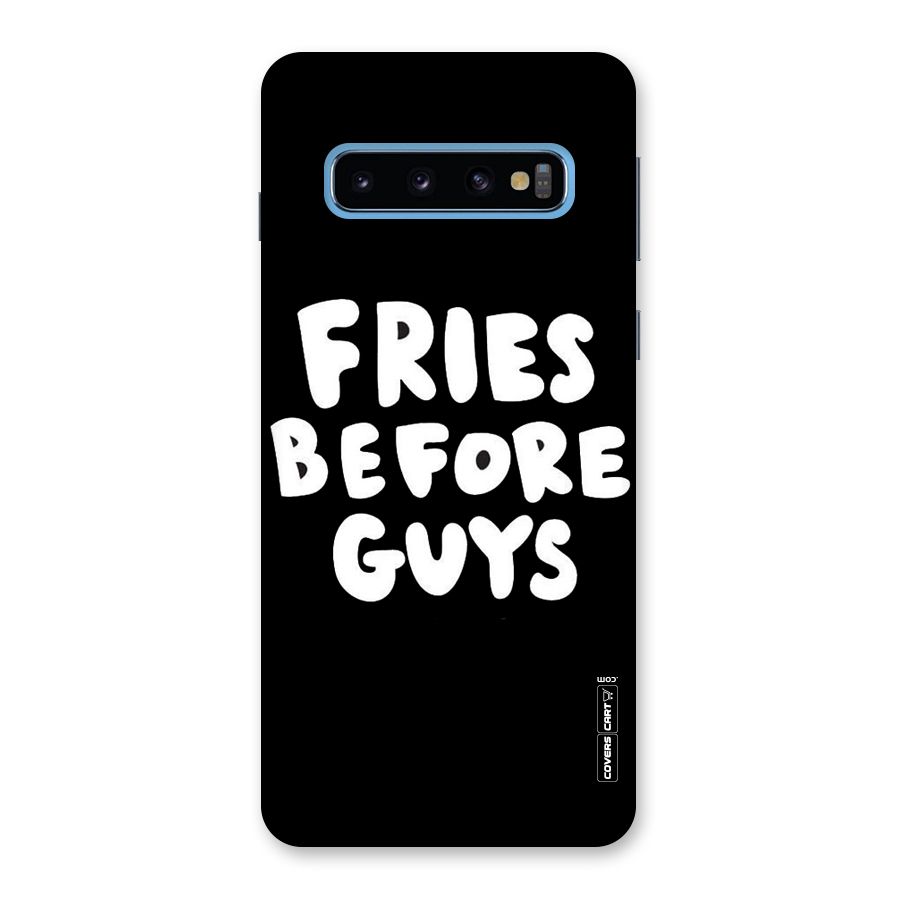 Fries Always Back Case for Galaxy S10