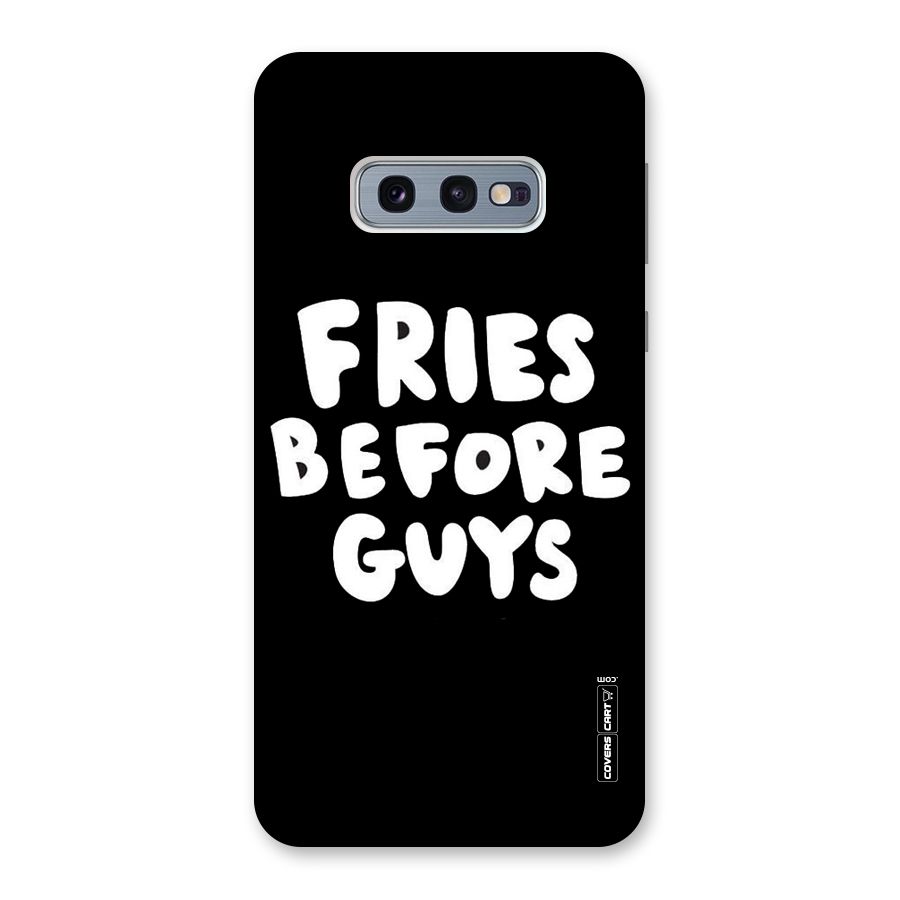 Fries Always Back Case for Galaxy S10e