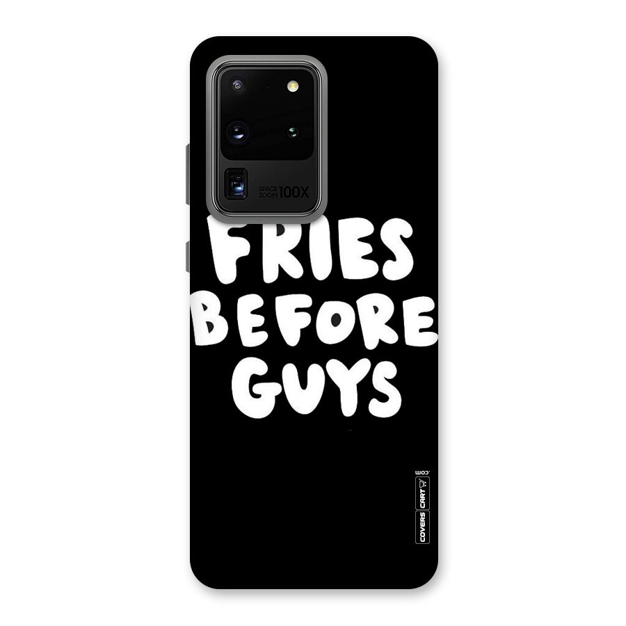 Fries Always Back Case for Galaxy S20 Ultra