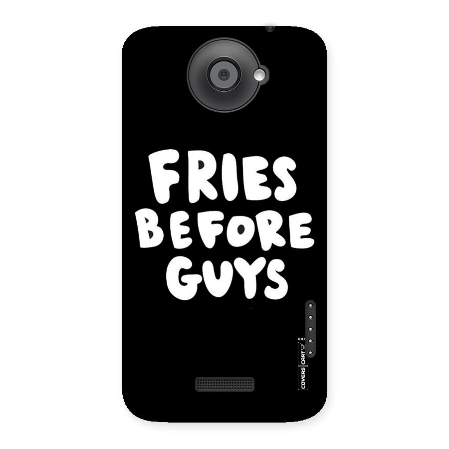 Fries Always Back Case for HTC One X