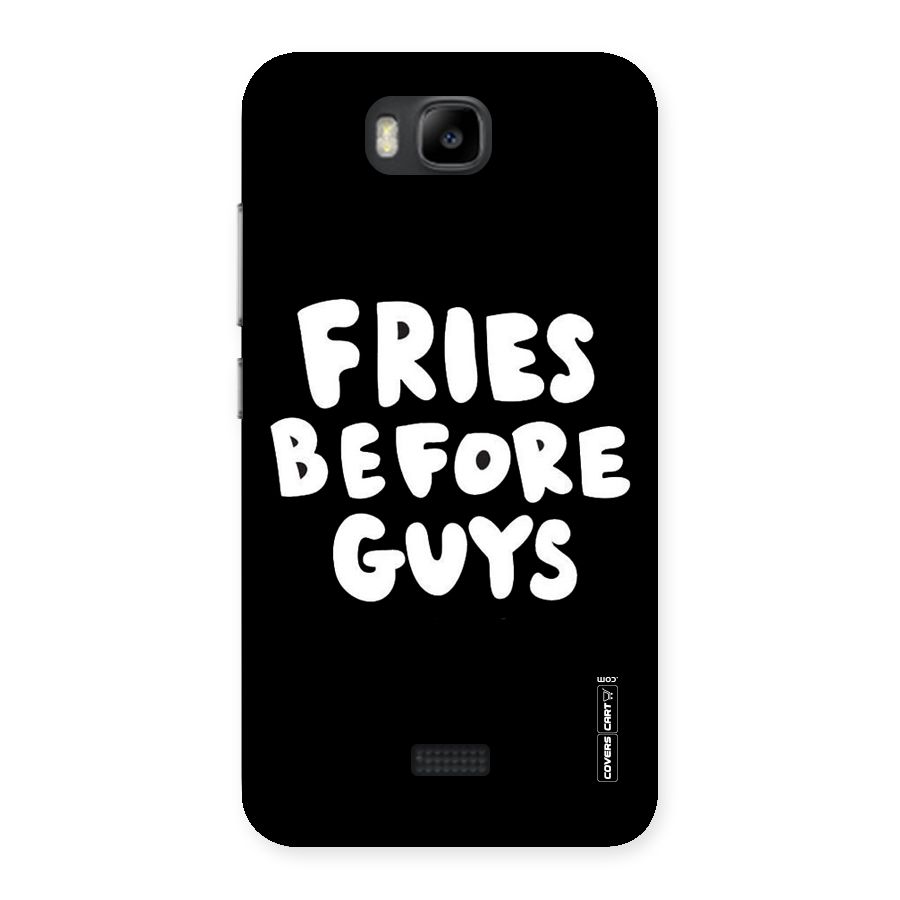 Fries Always Back Case for Honor Bee