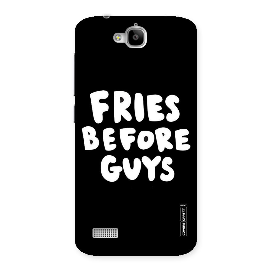 Fries Always Back Case for Honor Holly