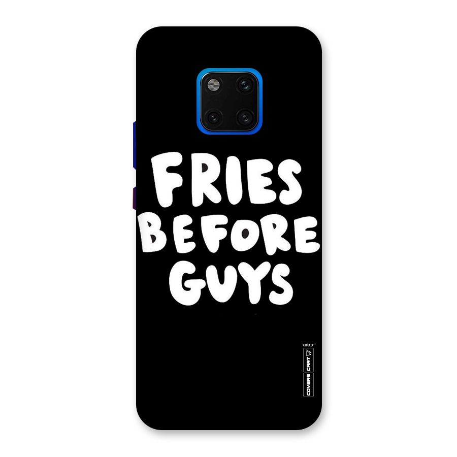 Fries Always Back Case for Huawei Mate 20 Pro