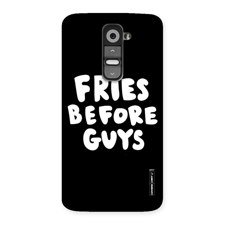 Fries Always Back Case for LG G2
