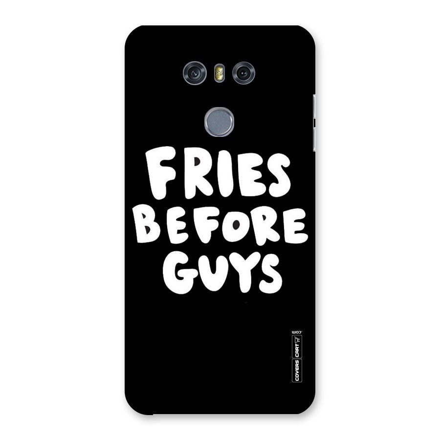 Fries Always Back Case for LG G6