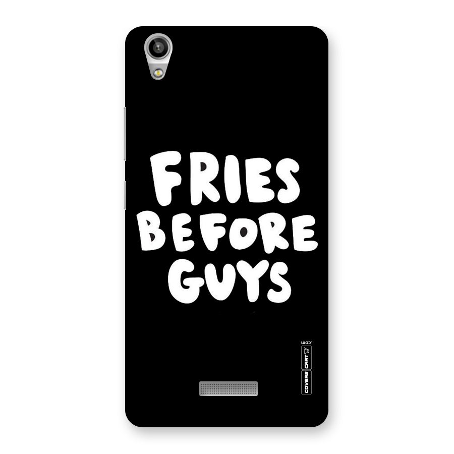 Fries Always Back Case for Lava-Pixel-V1