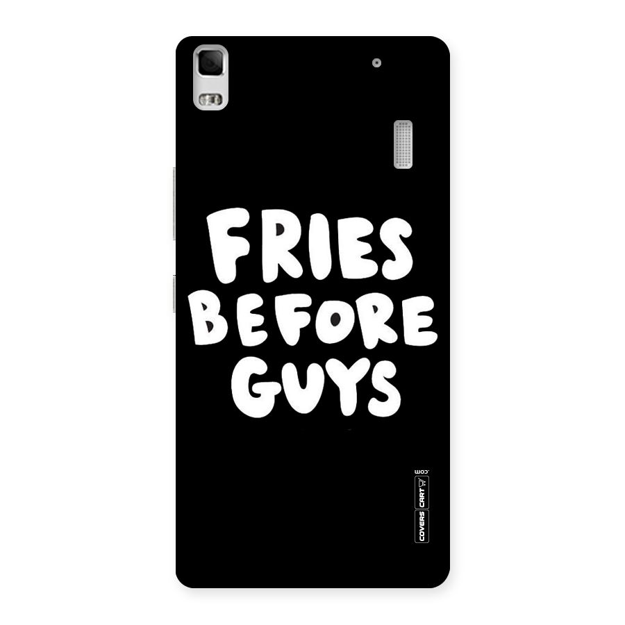 Fries Always Back Case for Lenovo A7000