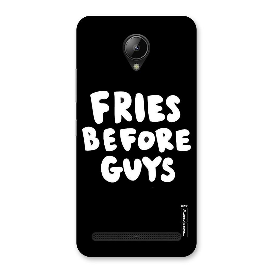 Fries Always Back Case for Lenovo C2