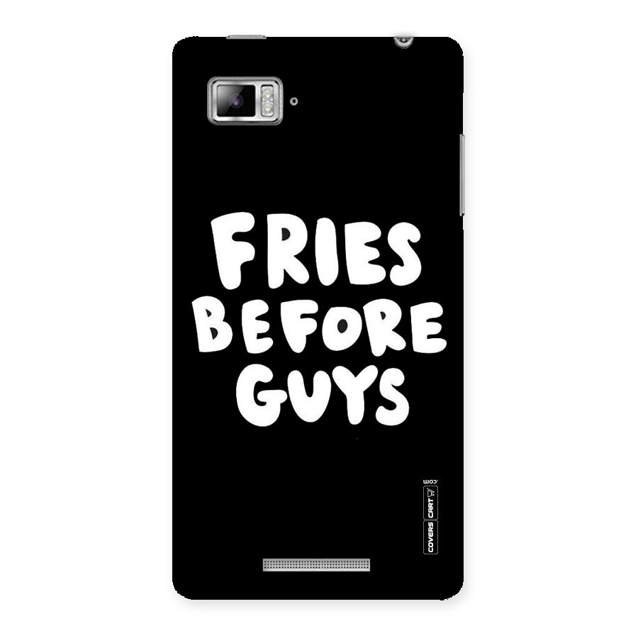 Fries Always Back Case for Lenovo Vibe Z K910