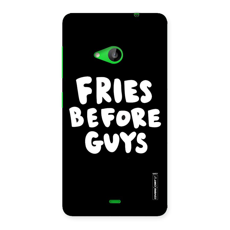 Fries Always Back Case for Lumia 535