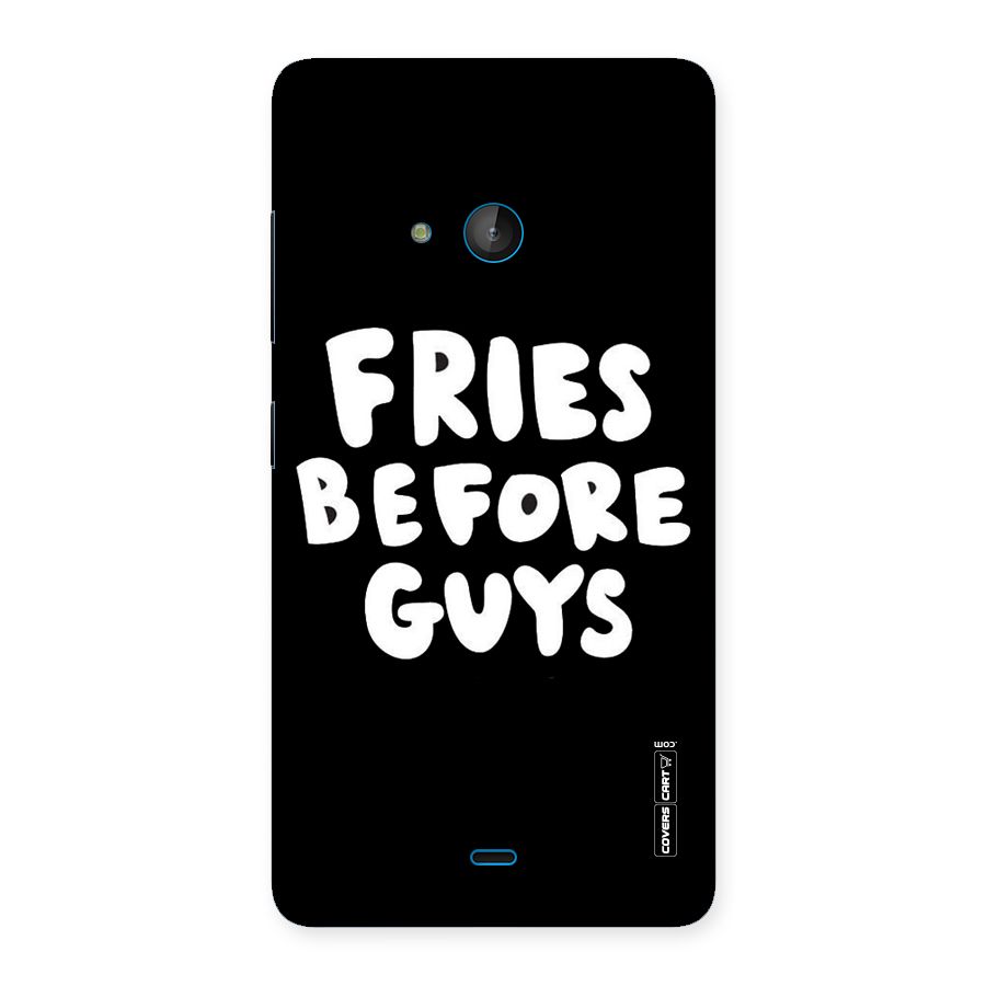 Fries Always Back Case for Lumia 540