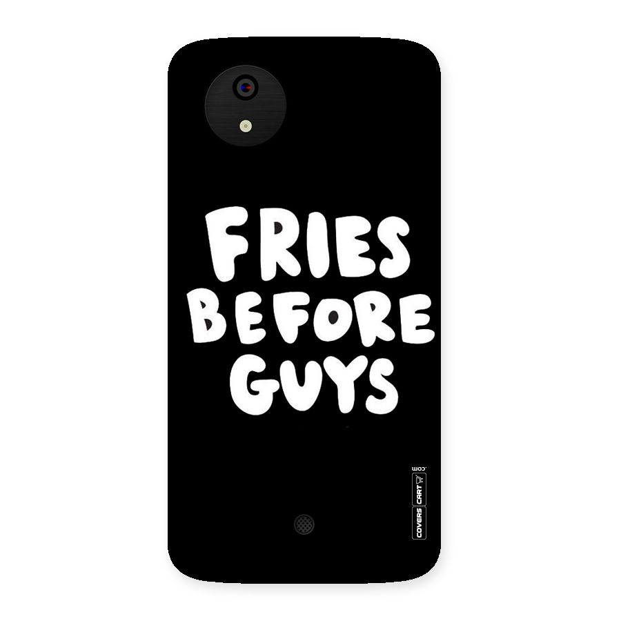 Fries Always Back Case for Micromax Canvas A1