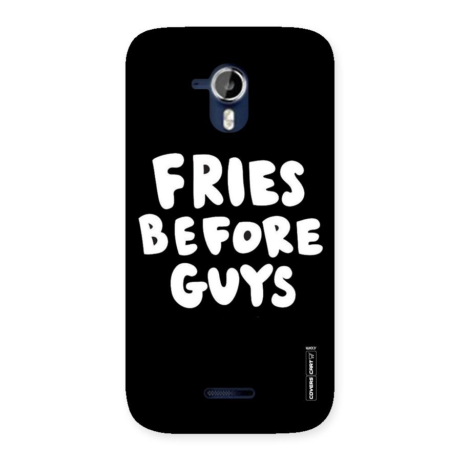 Fries Always Back Case for Micromax Canvas Magnus A117