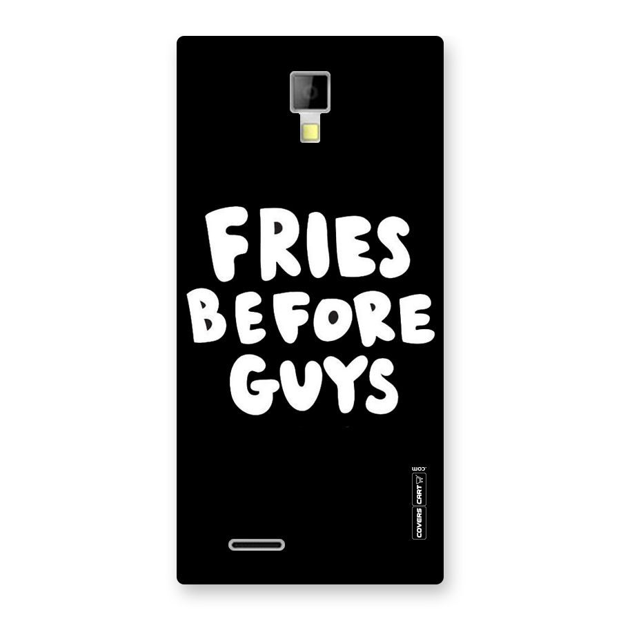 Fries Always Back Case for Micromax Canvas Xpress A99