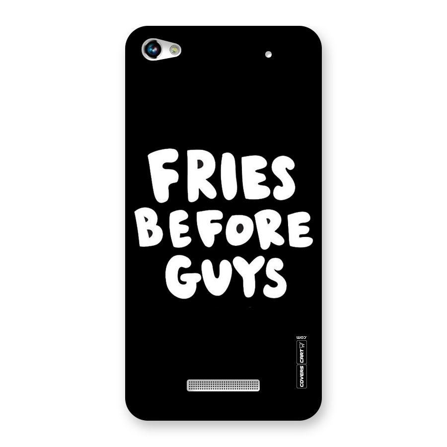 Fries Always Back Case for Micromax Hue 2