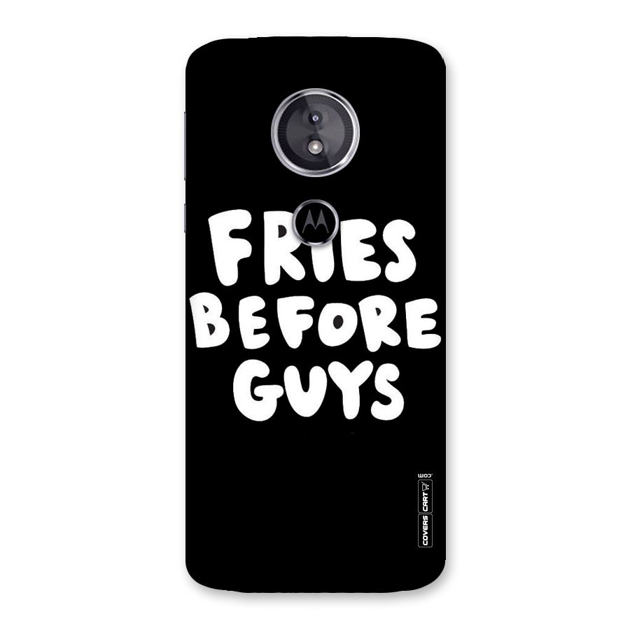Fries Always Back Case for Moto E5