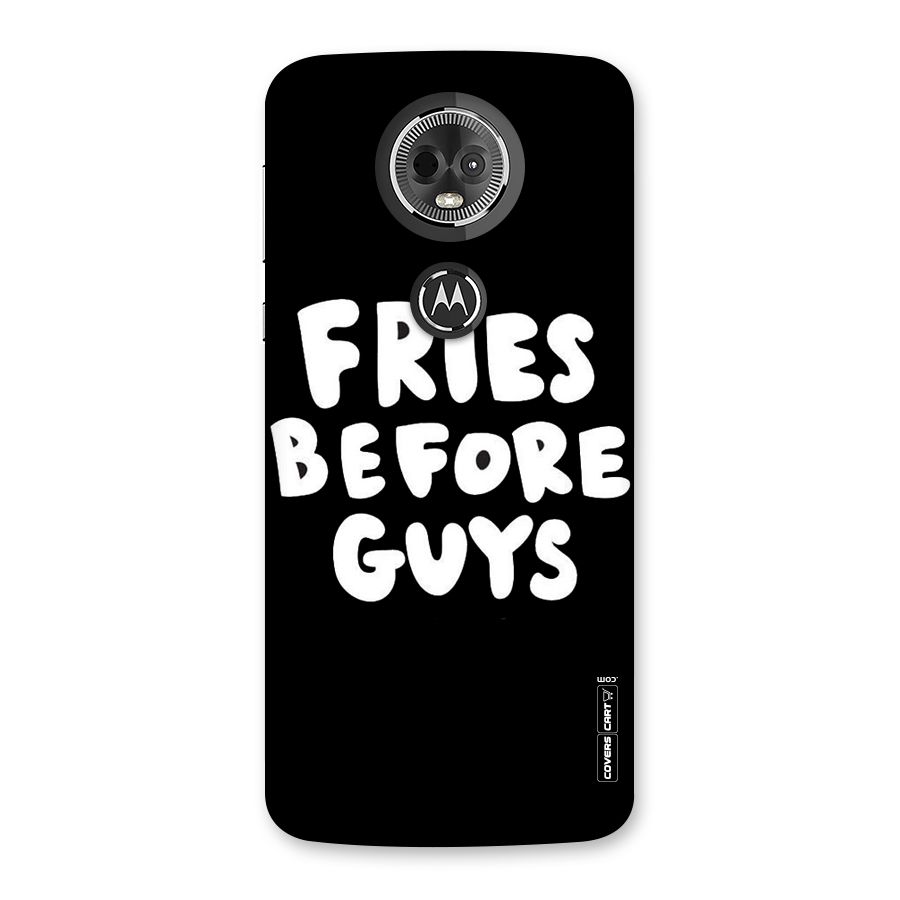 Fries Always Back Case for Moto E5 Plus