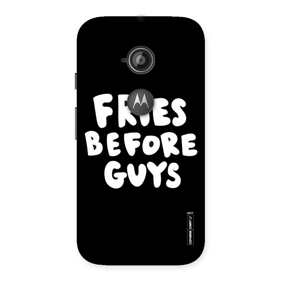 Fries Always Back Case for Moto E 2nd Gen
