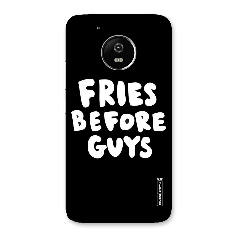 Fries Always Back Case for Moto G5