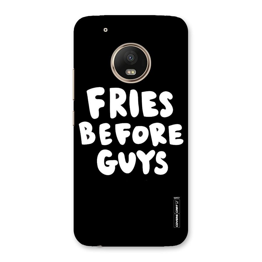 Fries Always Back Case for Moto G5 Plus