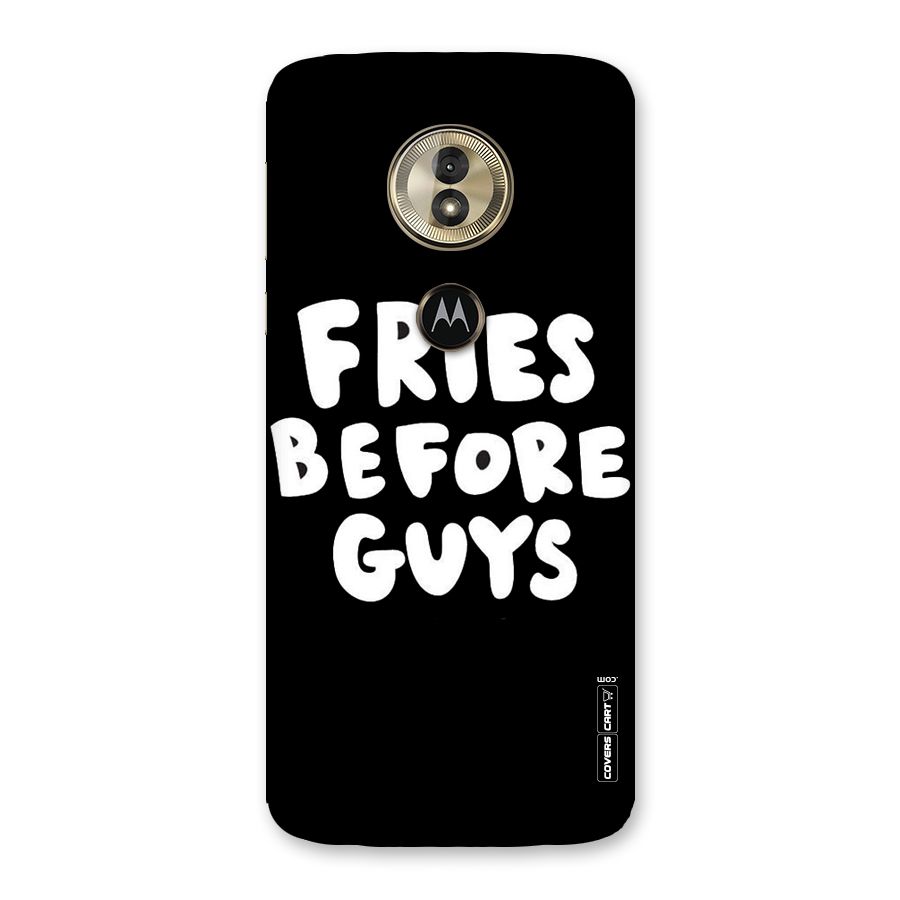 Fries Always Back Case for Moto G6 Play