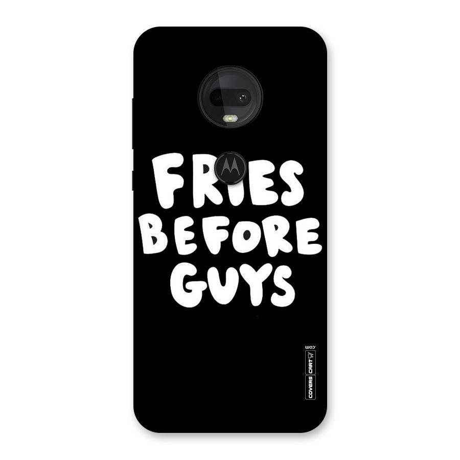 Fries Always Back Case for Moto G7