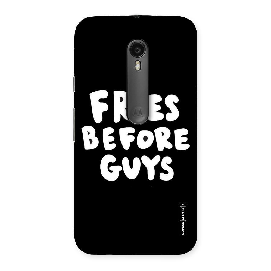 Fries Always Back Case for Moto G Turbo