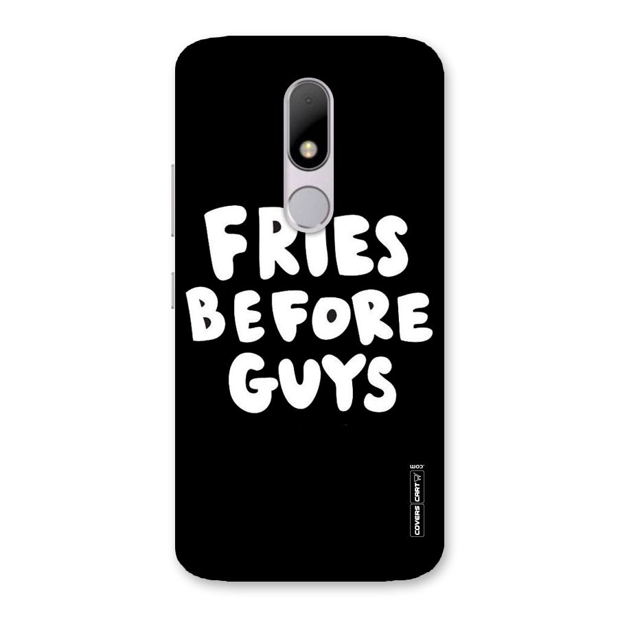 Fries Always Back Case for Moto M