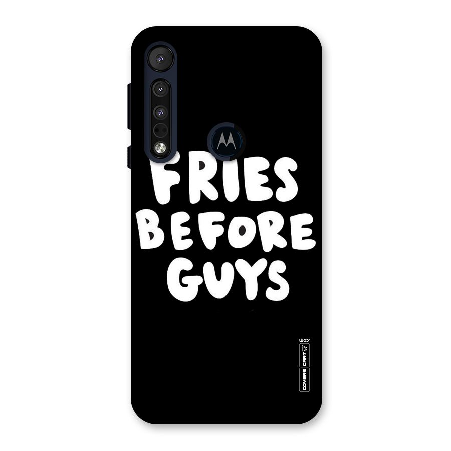 Fries Always Back Case for Motorola One Macro