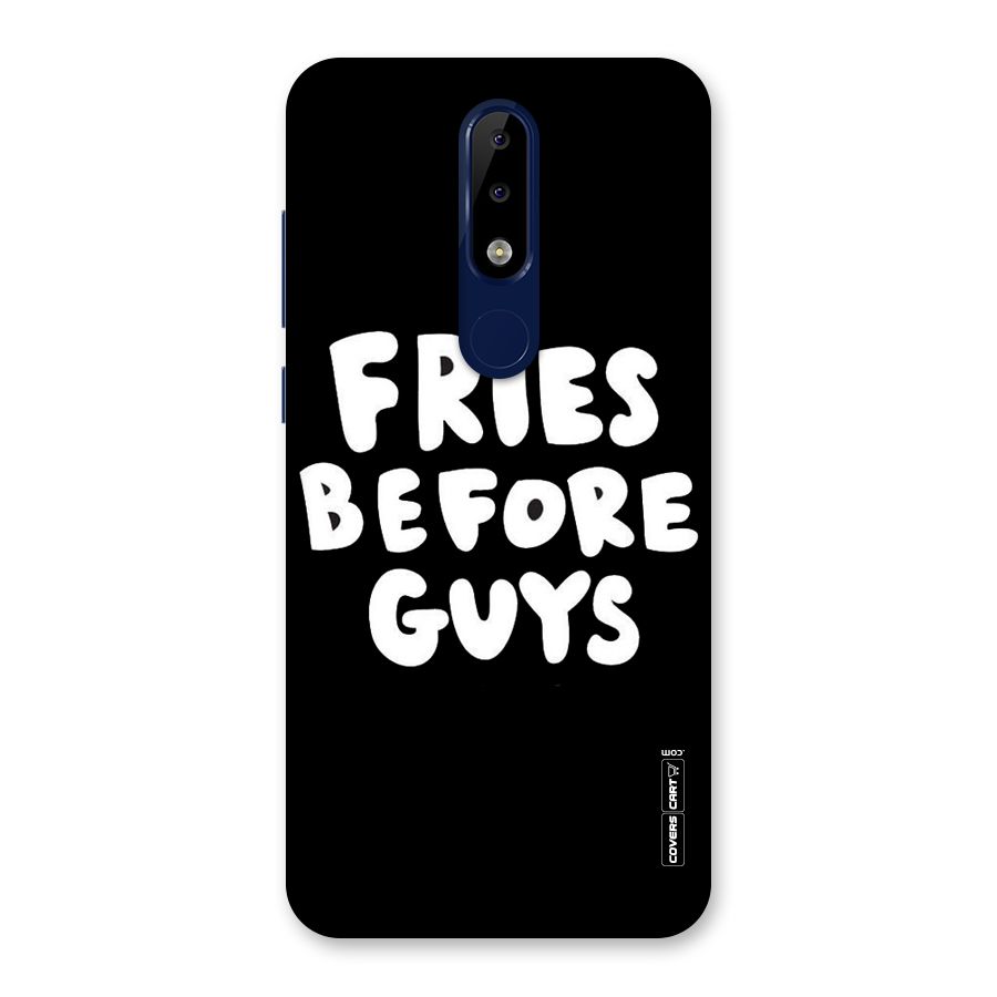 Fries Always Back Case for Nokia 5.1 Plus