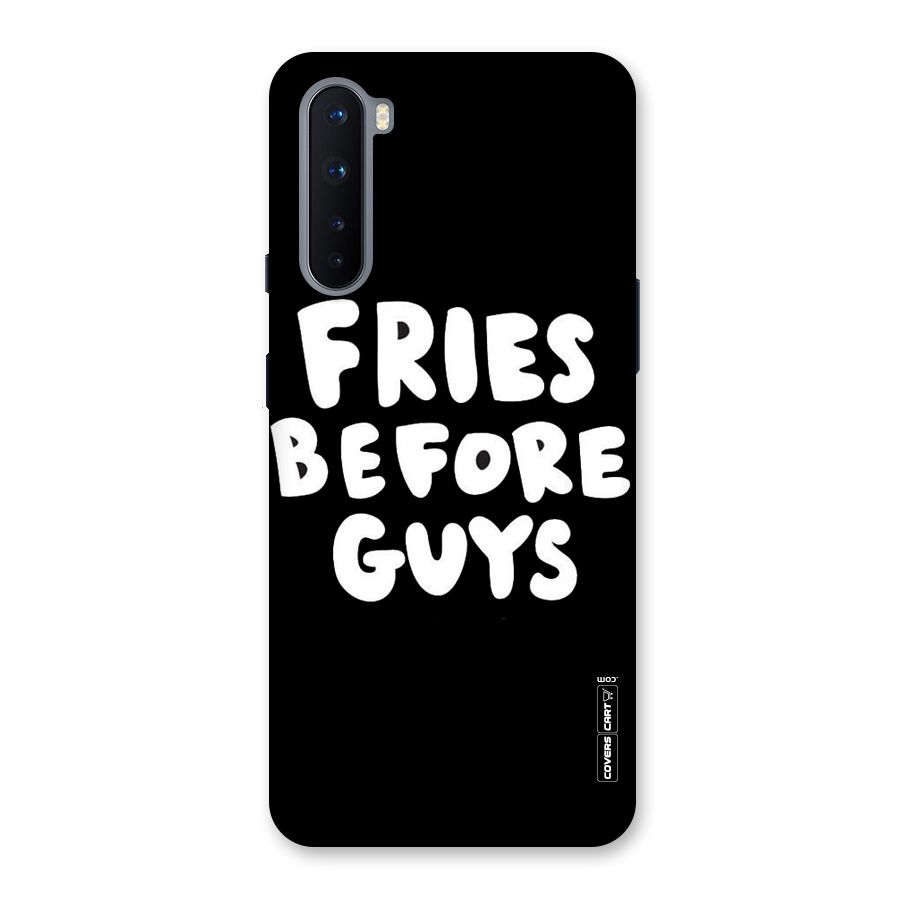 Fries Always Back Case for OnePlus Nord