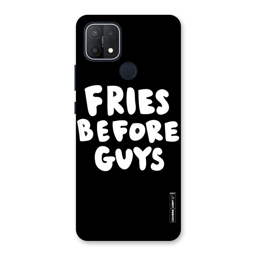 Fries Always Back Case for Oppo A15